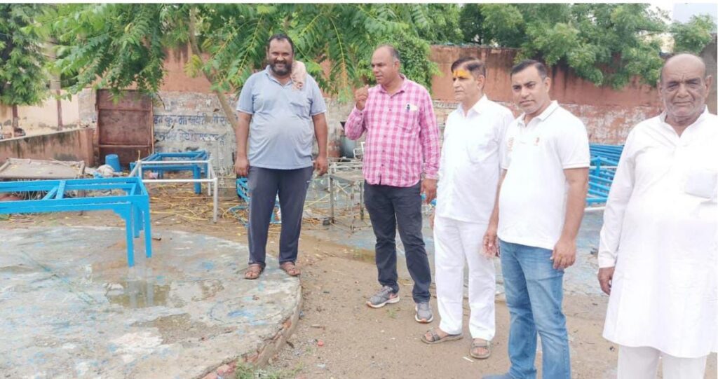 पहले से की तैयारियों का दिख रहा है असर, पार्षदों ने फिर किया संभावित जलभराव वाले क्षेत्रों का निरीक्षण